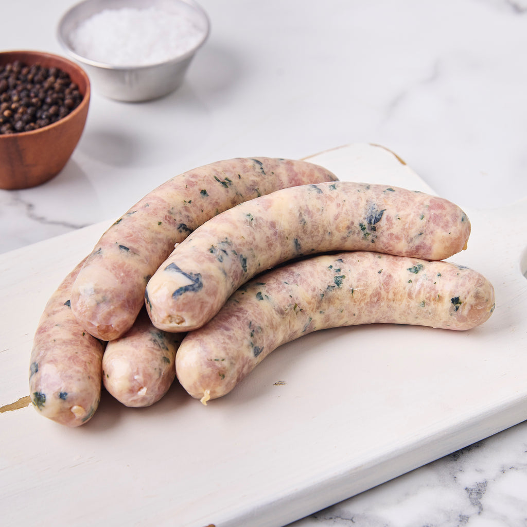 Chicken Basil & Pine Nut Sausage (Pack of 3)