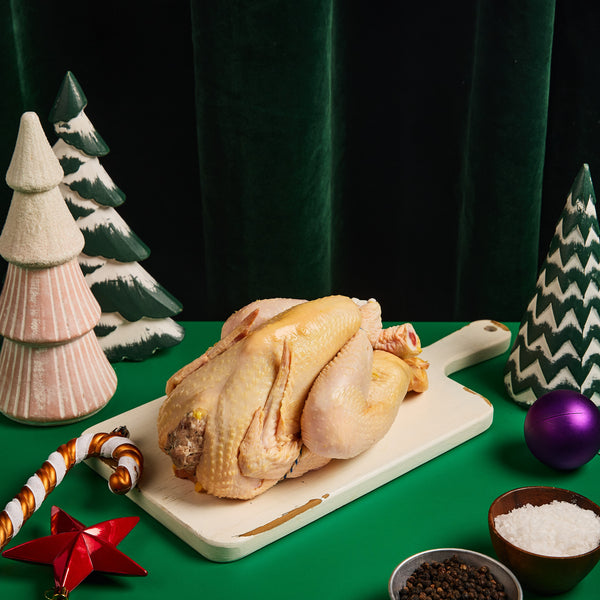 Cornfed Whole Chicken (with Truffle Stuffing)