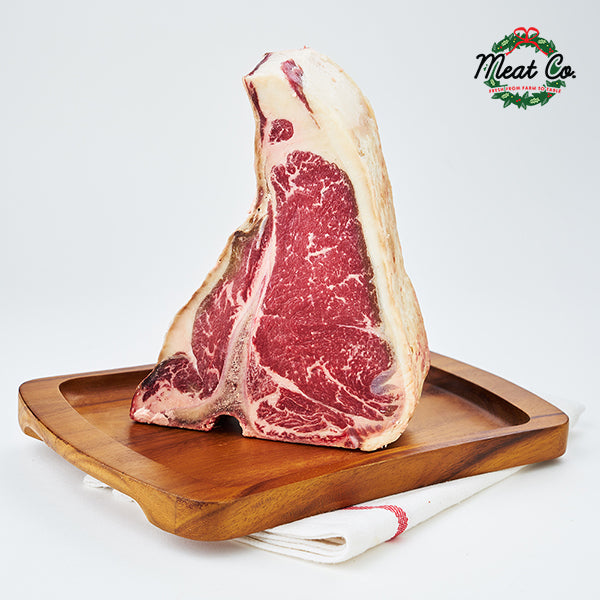45 Days Dry Aged Barley Fed T-Bone Steak MS3+