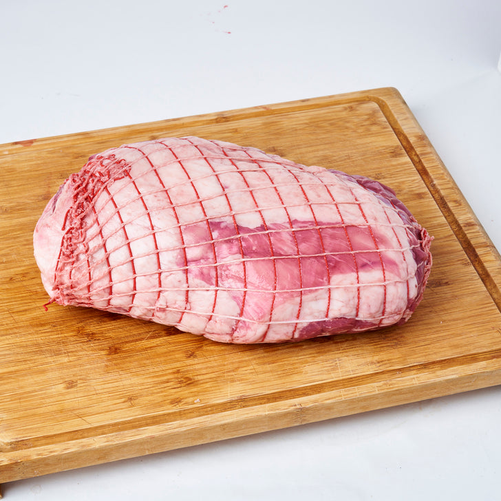 Tasmanian Pasture Fed Lamb Shoulder (Boneless, Rolled & Netted)