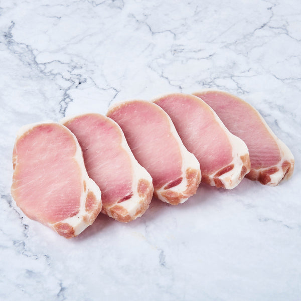 Frozen Pork Loin Steaks 1cm