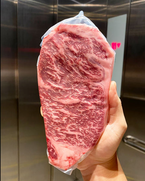 Robbins Island Tasmanian Wagyu Striploin Steak MB9+