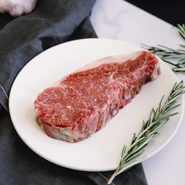 Altair Grassfed Wagyu Striploin MS5+ Steak