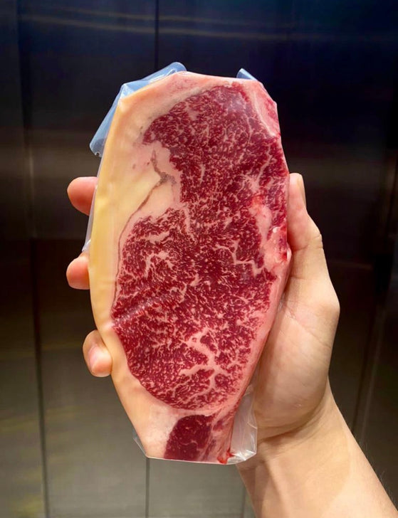 “The Matriarch” Vintage Wagyu Striploin Steak