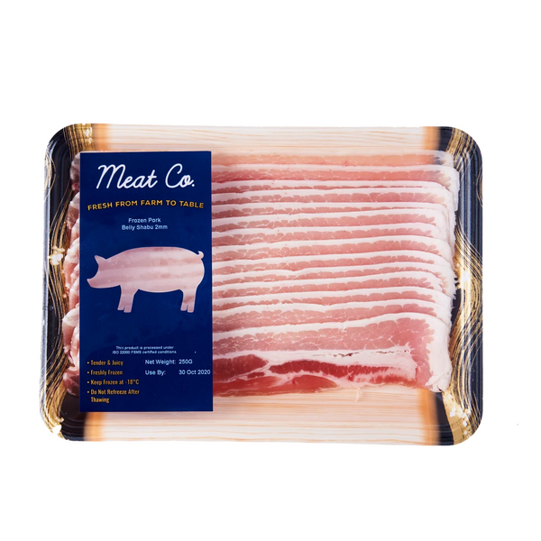 Frozen Pork Belly Shabu 2mm