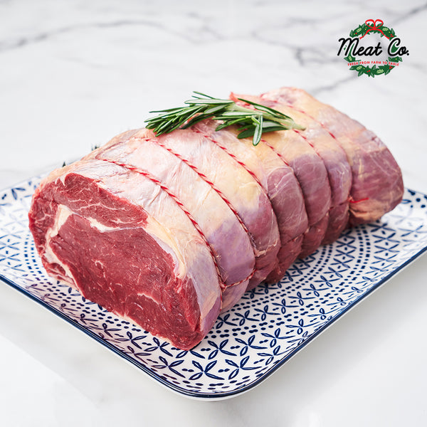 Christmas Grassfed Ribeye Roast (Tied) – Meat Co.