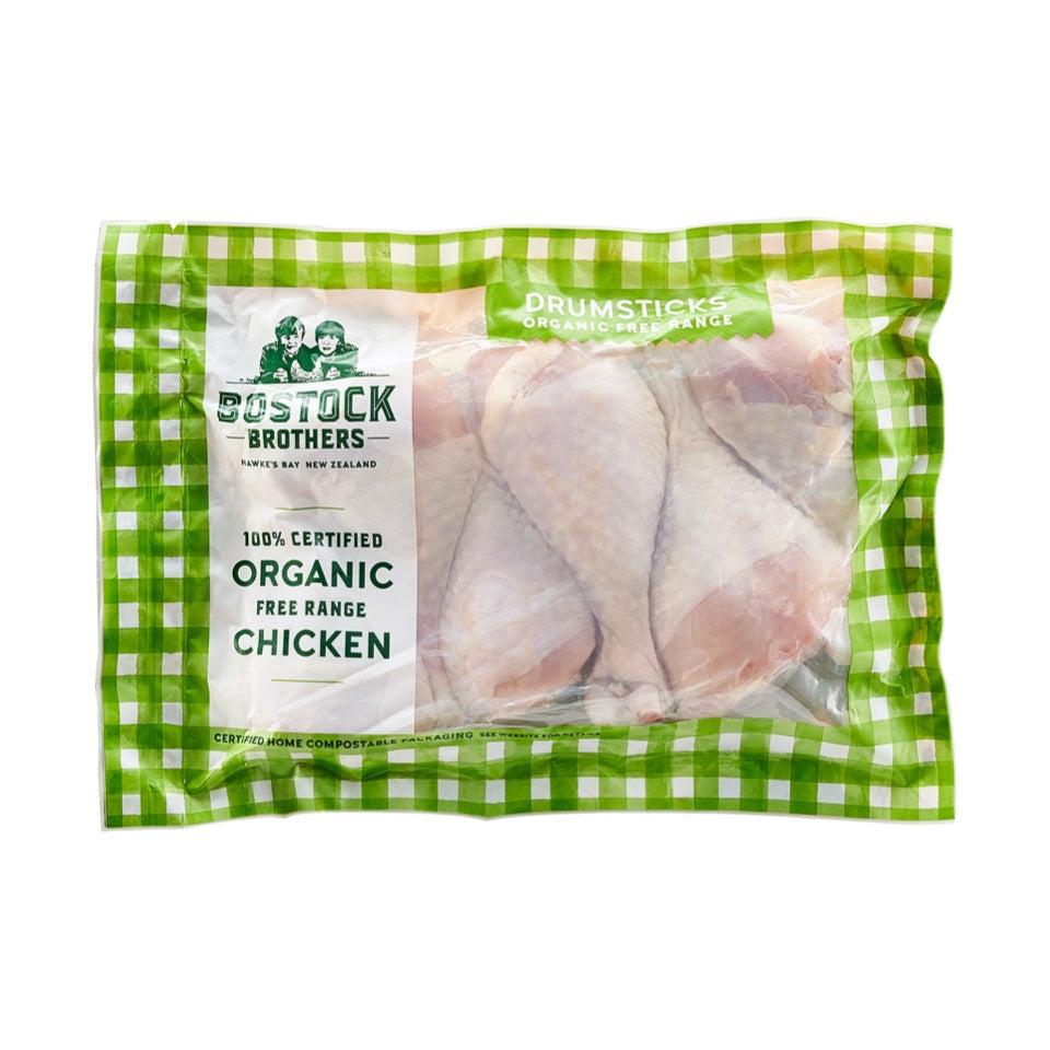 Organic Free-Range Chicken Drumsticks